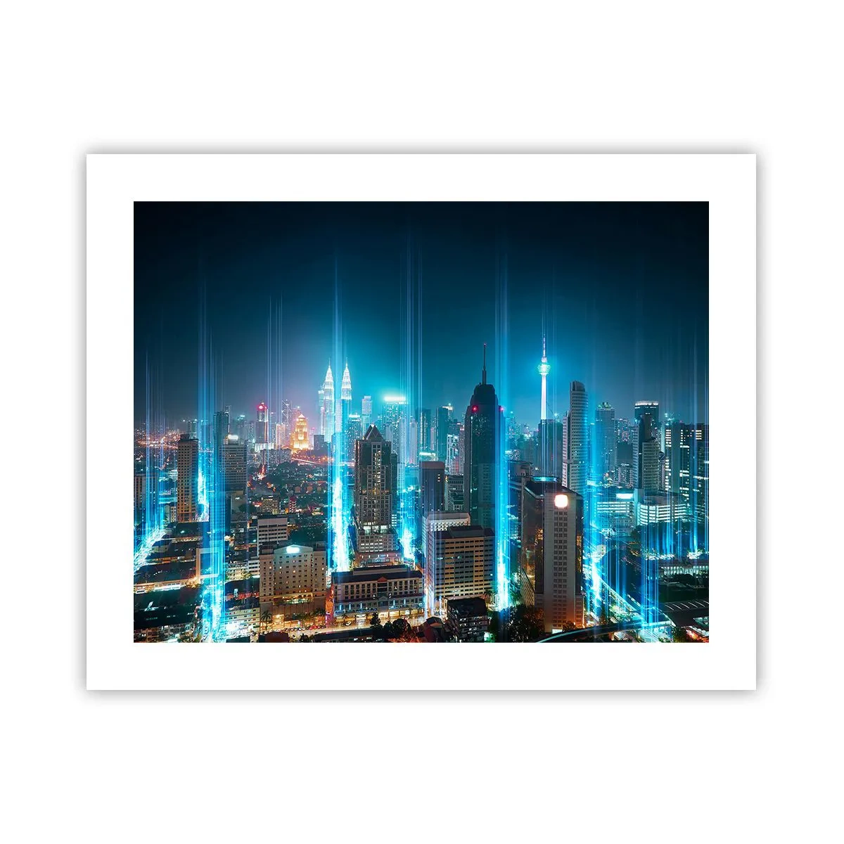 Poster - Berlin Lights - 50x40 cm