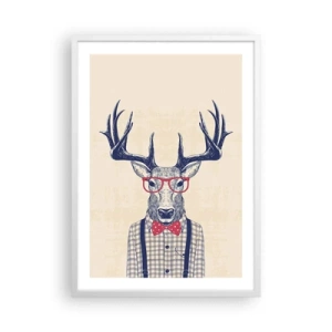 Poster in white frmae - Fun Extravagance - 50x70 cm