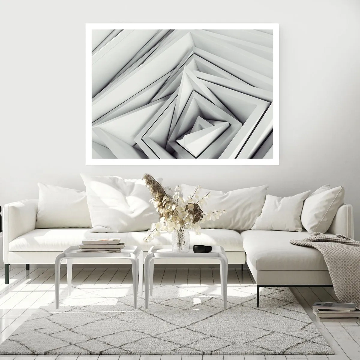 Poster - Acute Angles Budding - 70x50 cm