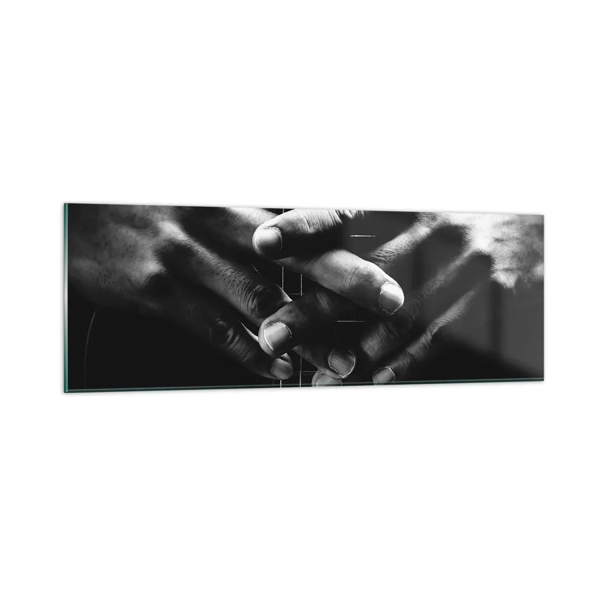 Glass picture - Artist's Prayer - 90x30 cm