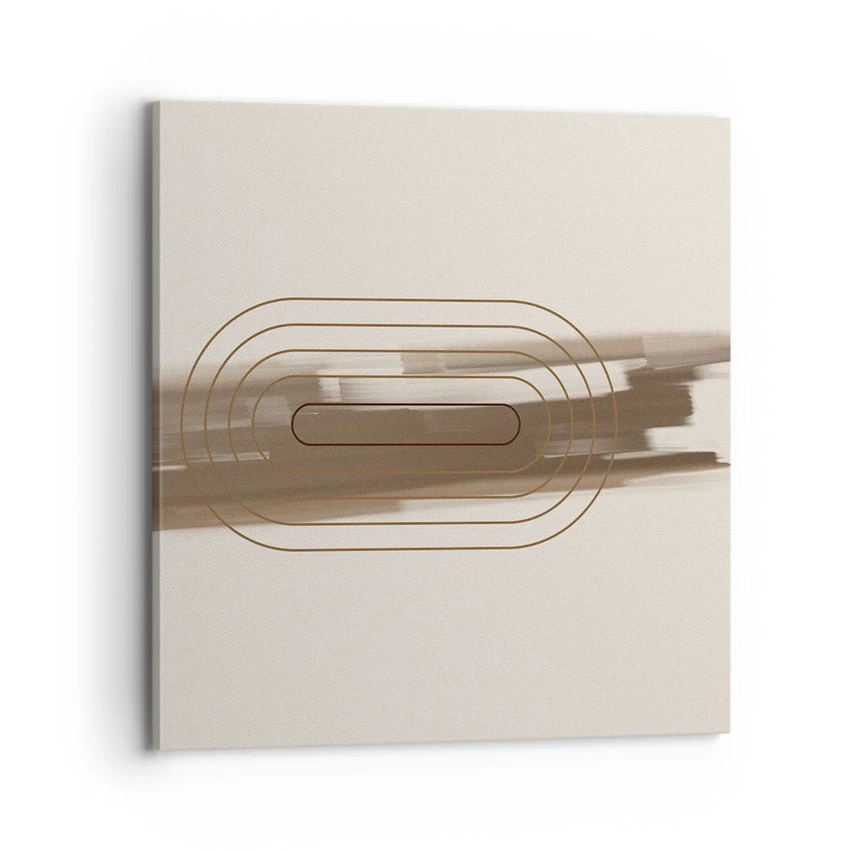 Canvas picture - Blast of Grey - 70x70 cm