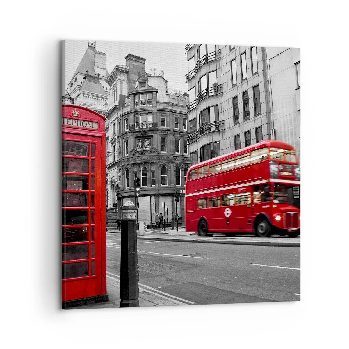 Canvas picture - The Reddest in Europe - 50x50 cm