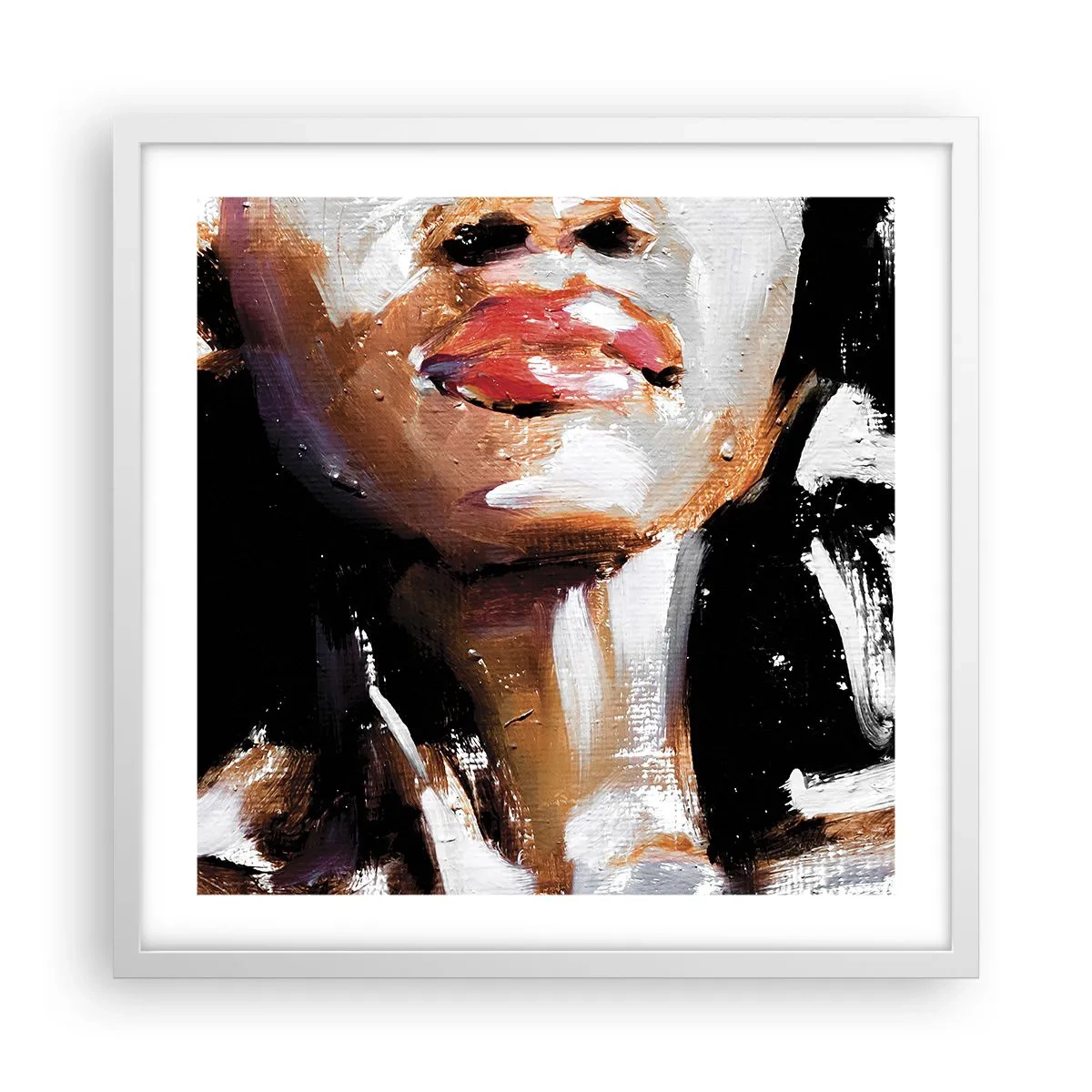 Poster in white frmae - Pride without Prejudice - 50x50 cm