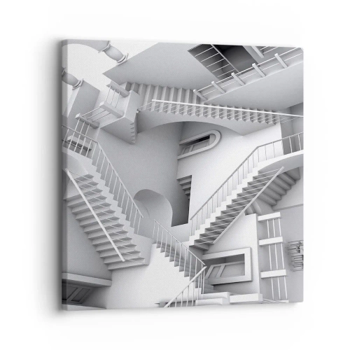 Canvas picture - Paradoxes of Space - 30x30 cm