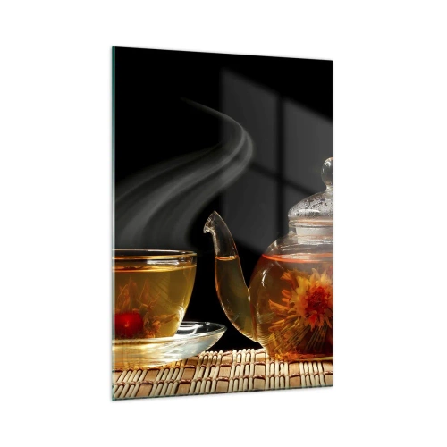 Glass picture - Magic and Art of Tea Making - 50x70 cm