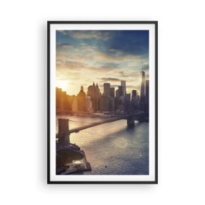 Poster in black frame - Monument to the Culture of the West - 61x91 cm