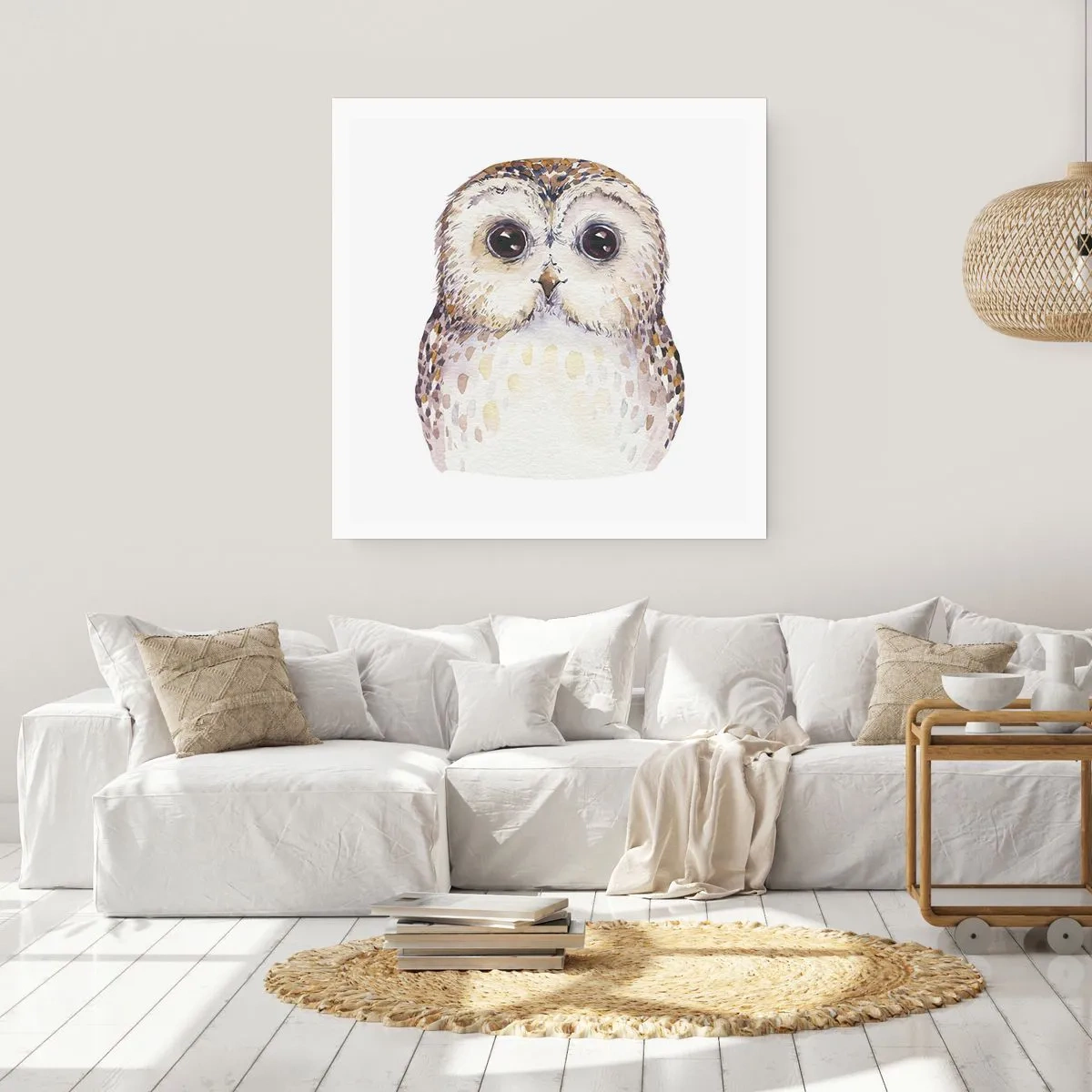 Poster - Look Me in the Eyes - 40x40 cm