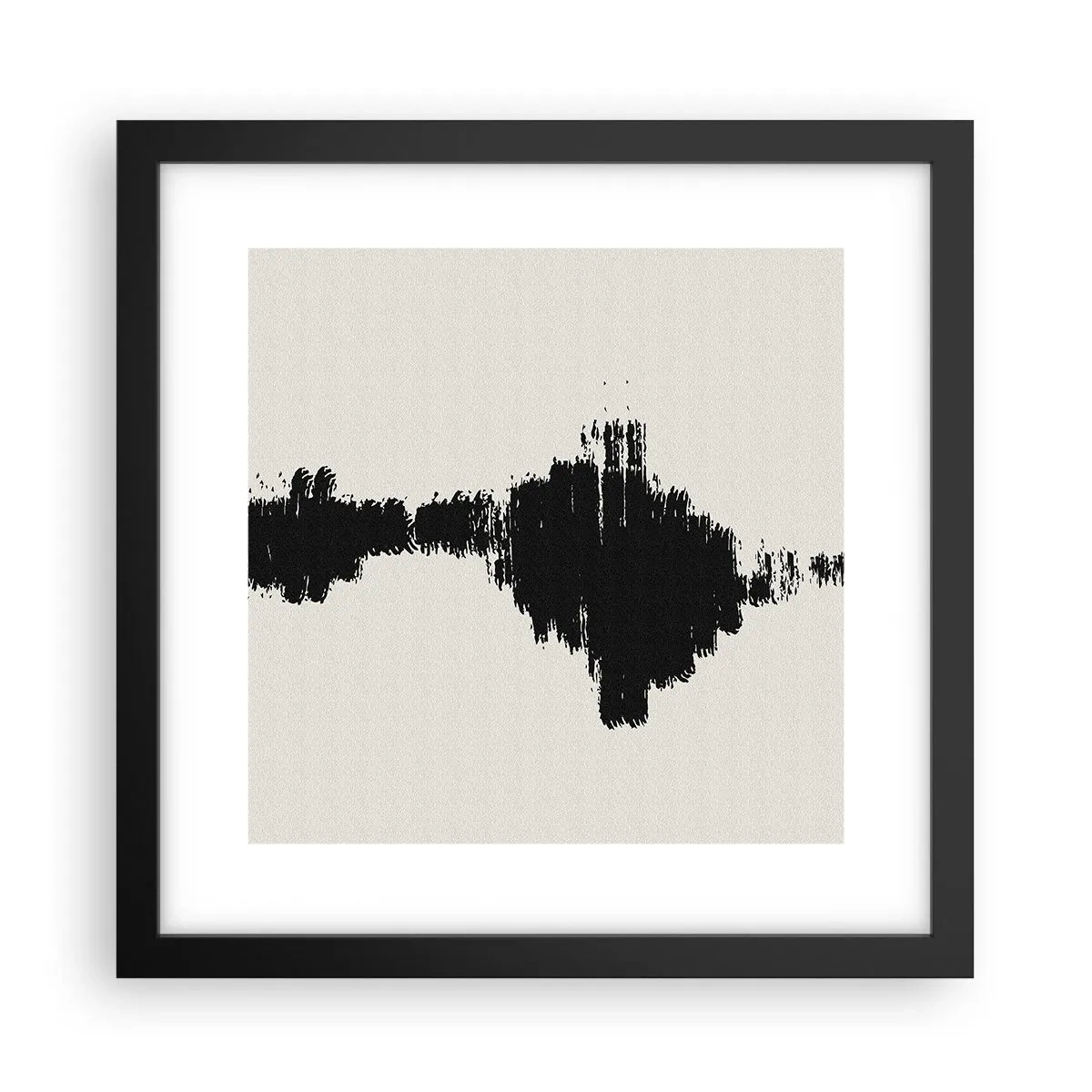 Poster in black frame - Vibrations of Imagination - 30x30 cm