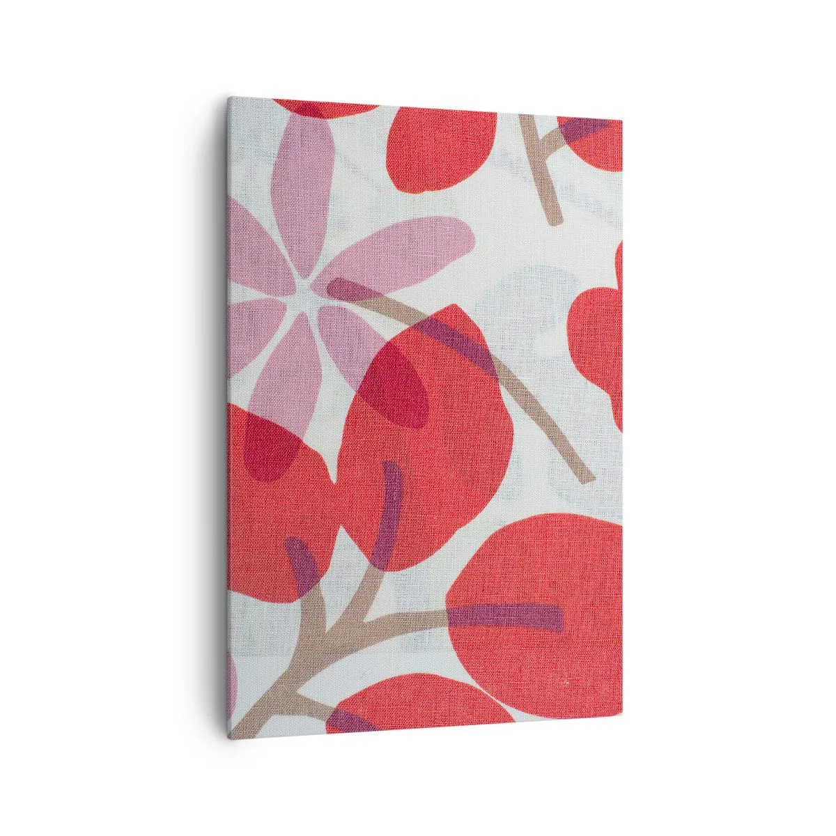 Canvas picture - Flower Composition in Pink - 70x100 cm
