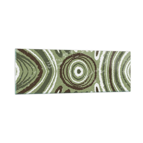 Glass picture - Explosion of Emotions - 90x30 cm