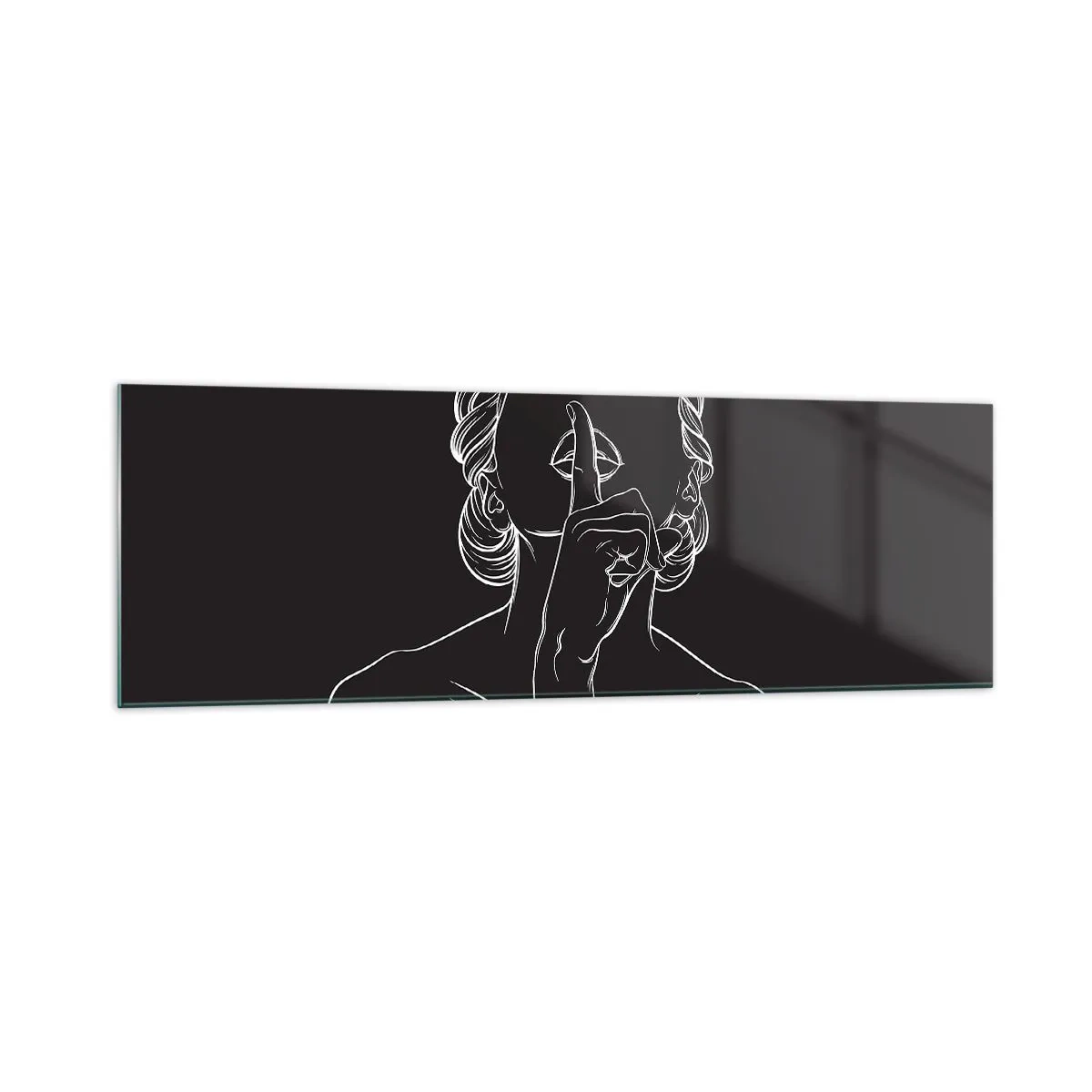 Glass picture - Beauty Blossoms in Soul - 160x50 cm