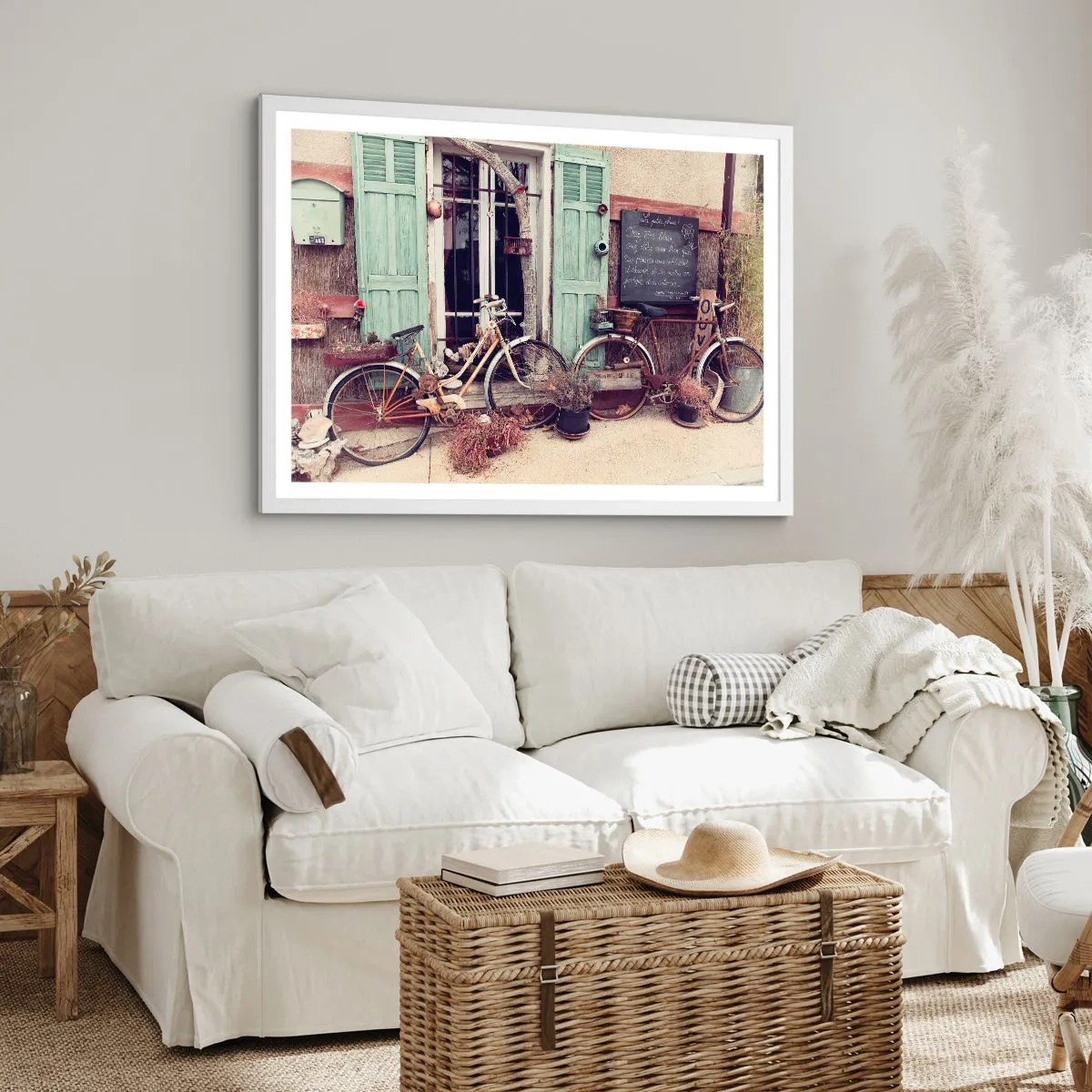 Poster in white frmae - Long Live Province - 70x50 cm