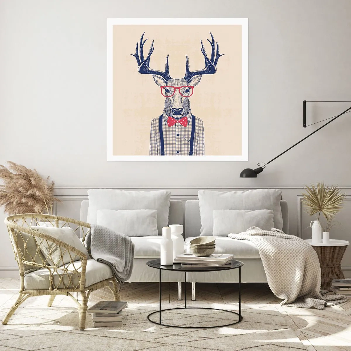 Poster - Fun Extravagance - 40x40 cm