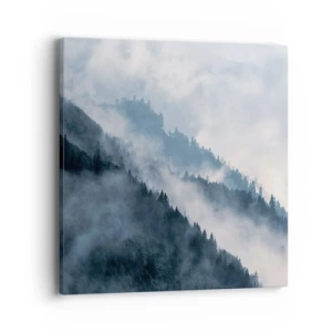 Canvas picture - Mysticism of the Mountains - 40x40 cm