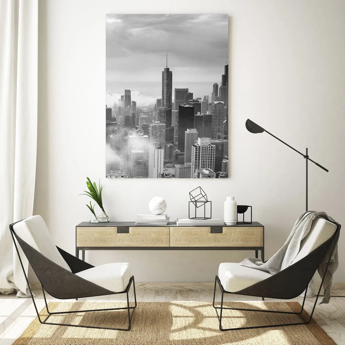 Glass picture - American Landscape - 50x70 cm