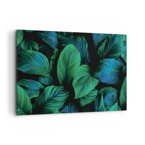 Canvas picture - In a Green Crowd - 100x70 cm