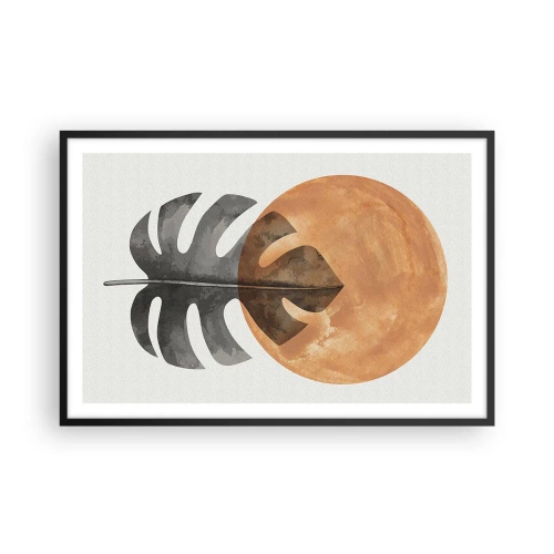 Poster in black frame - Always the Sun - 91x61 cm