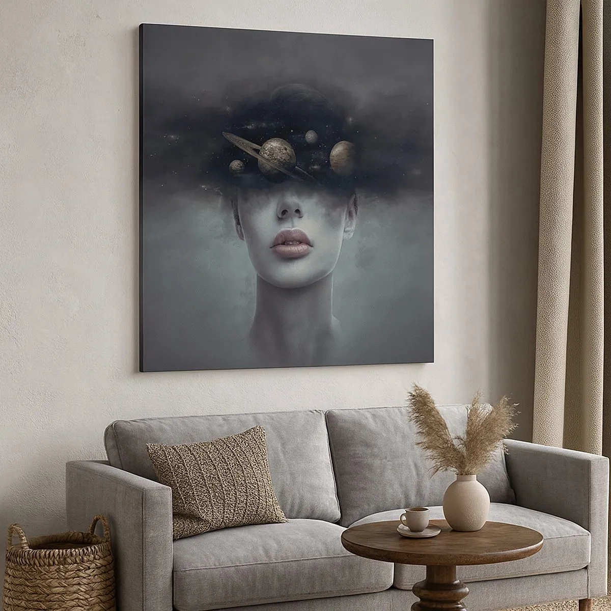 Canvas picture - And Planets are Revolving… - 30x30 cm