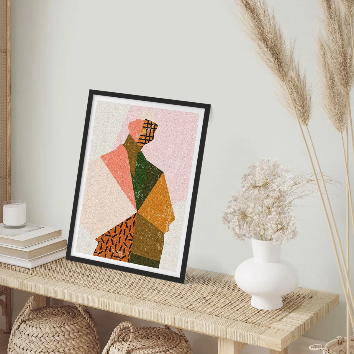 Poster in black frame - Human - Complex Creature - 30x40 cm