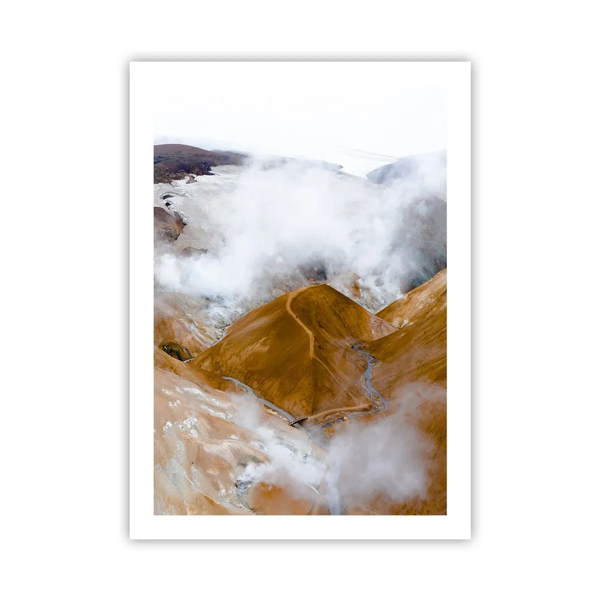 Poster - Severe Beauty of Iceland - 50x70 cm