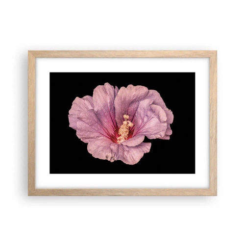 Poster in light oak frame - Straight from the Heart - 40x30 cm