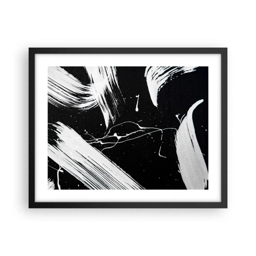 Poster in black frame - Breaking the Darkness - 50x40 cm
