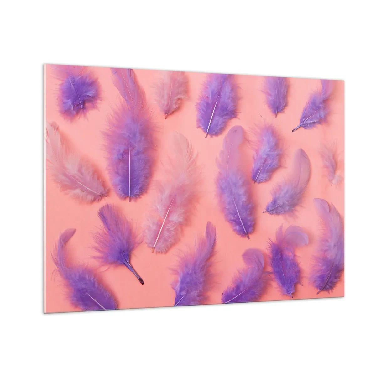 Glass picture - Lilac Bird of Desire - 100x70 cm