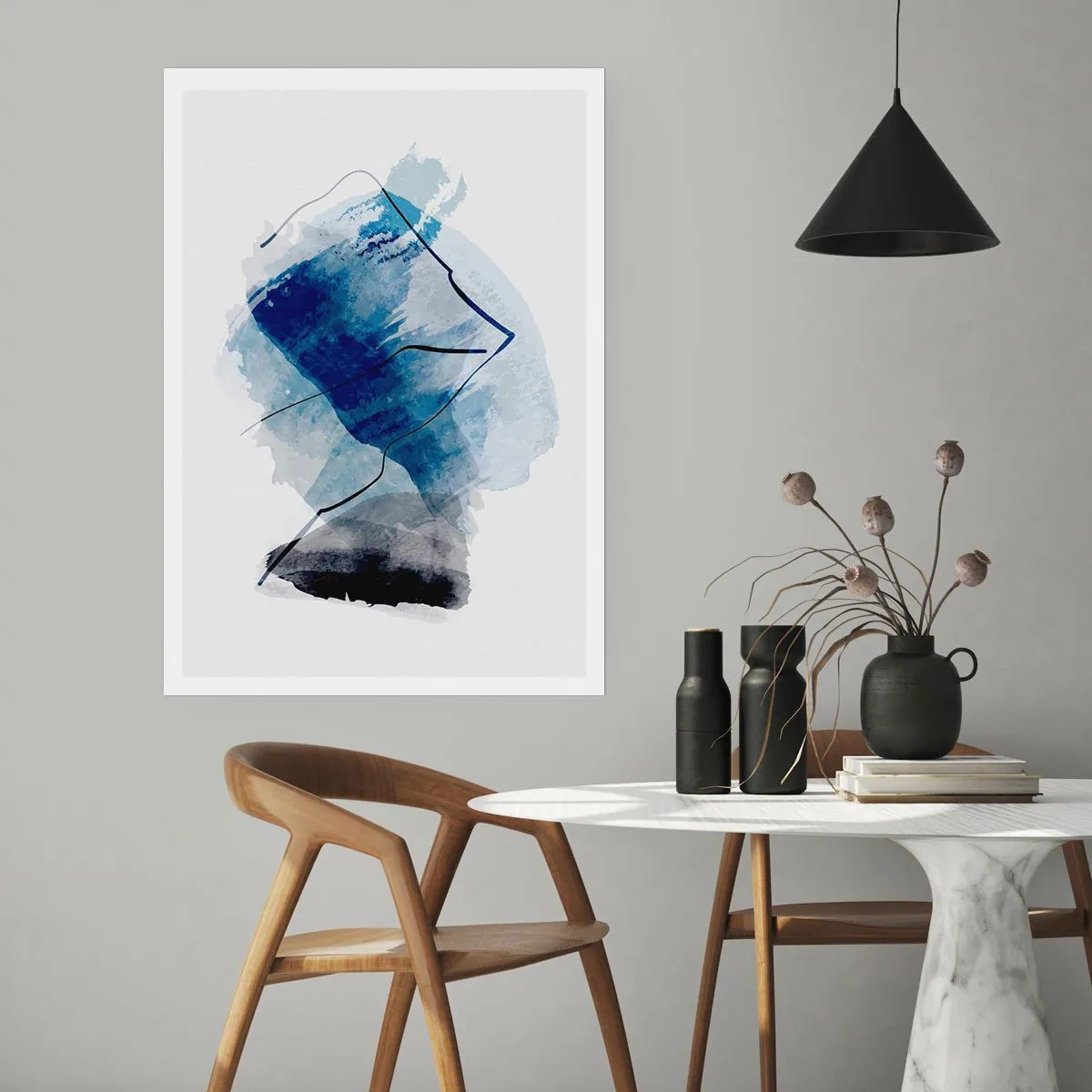 Poster - Ice Mountain - 50x70 cm