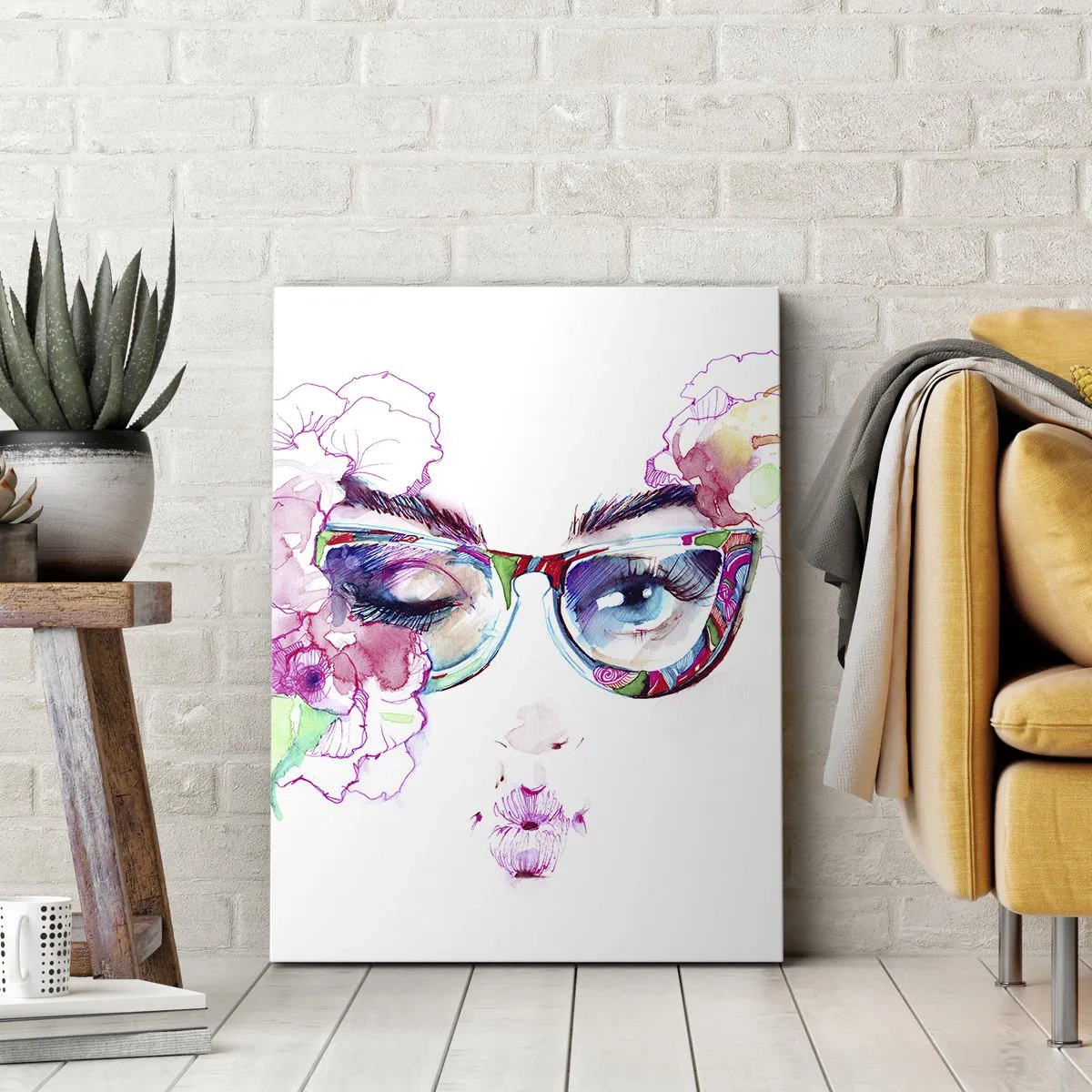 Canvas picture - Tempting Promise - 55x100 cm