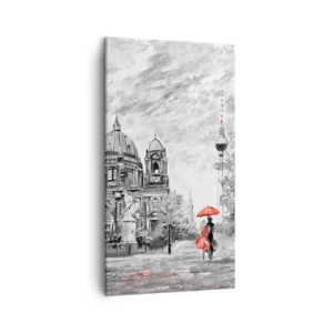 Canvas picture - Berlin Encounter - 45x80 cm