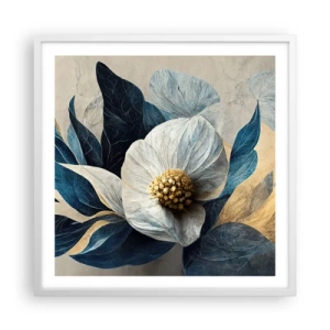 Poster in white frmae - With a Heart of Gold - 60x60 cm