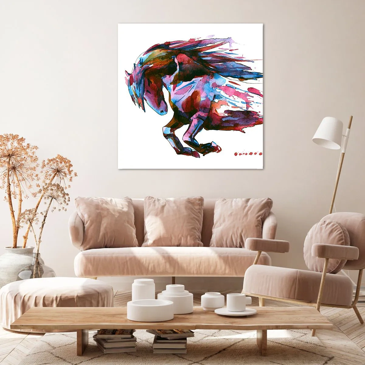 Canvas picture - In Elation - 70x70 cm