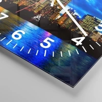 Clock face with numbers