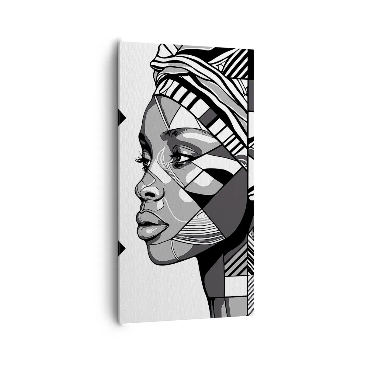 Canvas picture - Ethnic Portrait - 65x120 cm