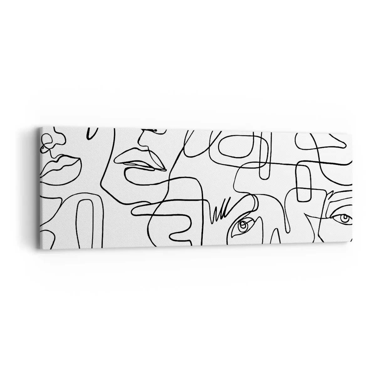 Canvas picture - Tangled up in Emotions - 90x30 cm