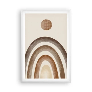 Poster in white frmae - In a Distant Galaxy - 61x91 cm