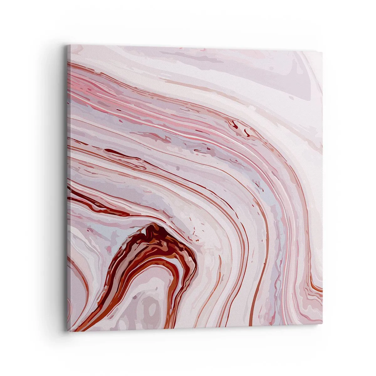Canvas picture - Straight then to the Bottom Right - 70x70 cm