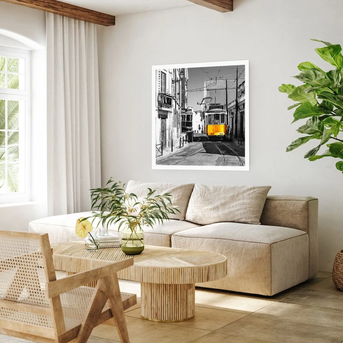 Poster - Spirit of Lisbon - 50x50 cm