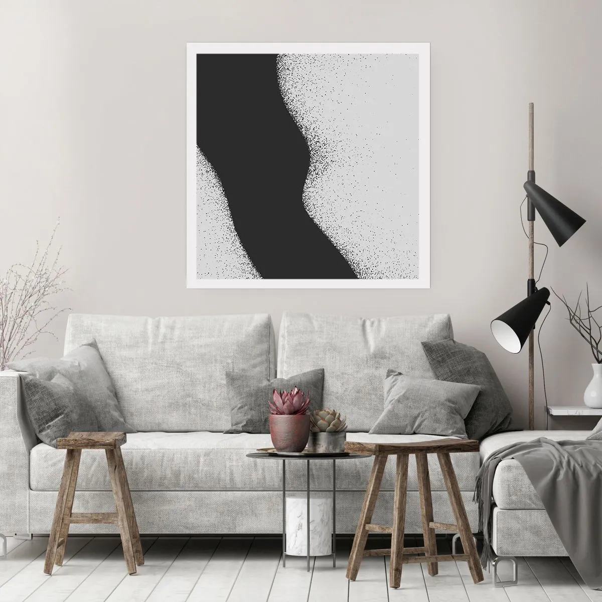 Poster - Fluid Balance - 60x60 cm