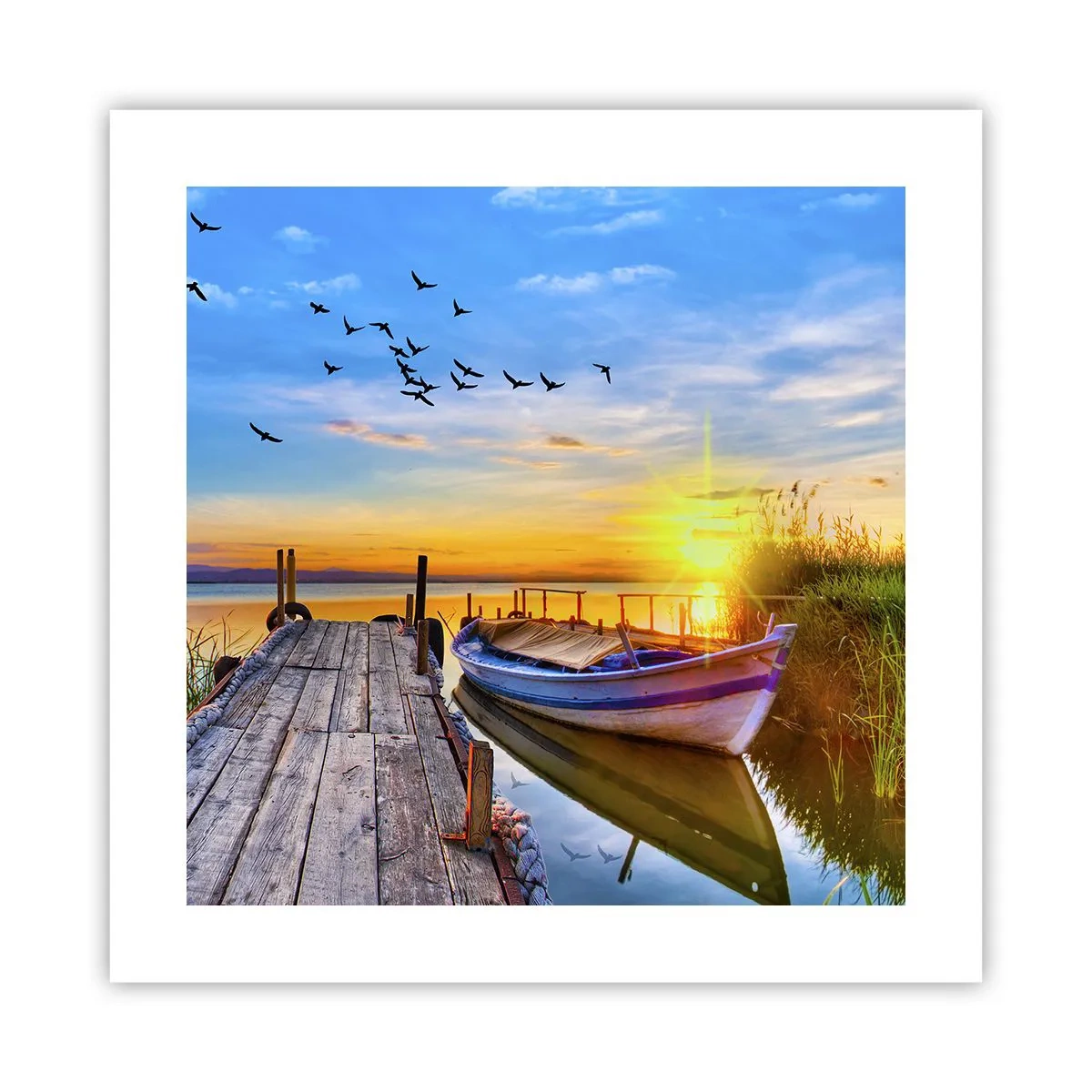 Poster - Goodbye, See You tomorrow - 40x40 cm