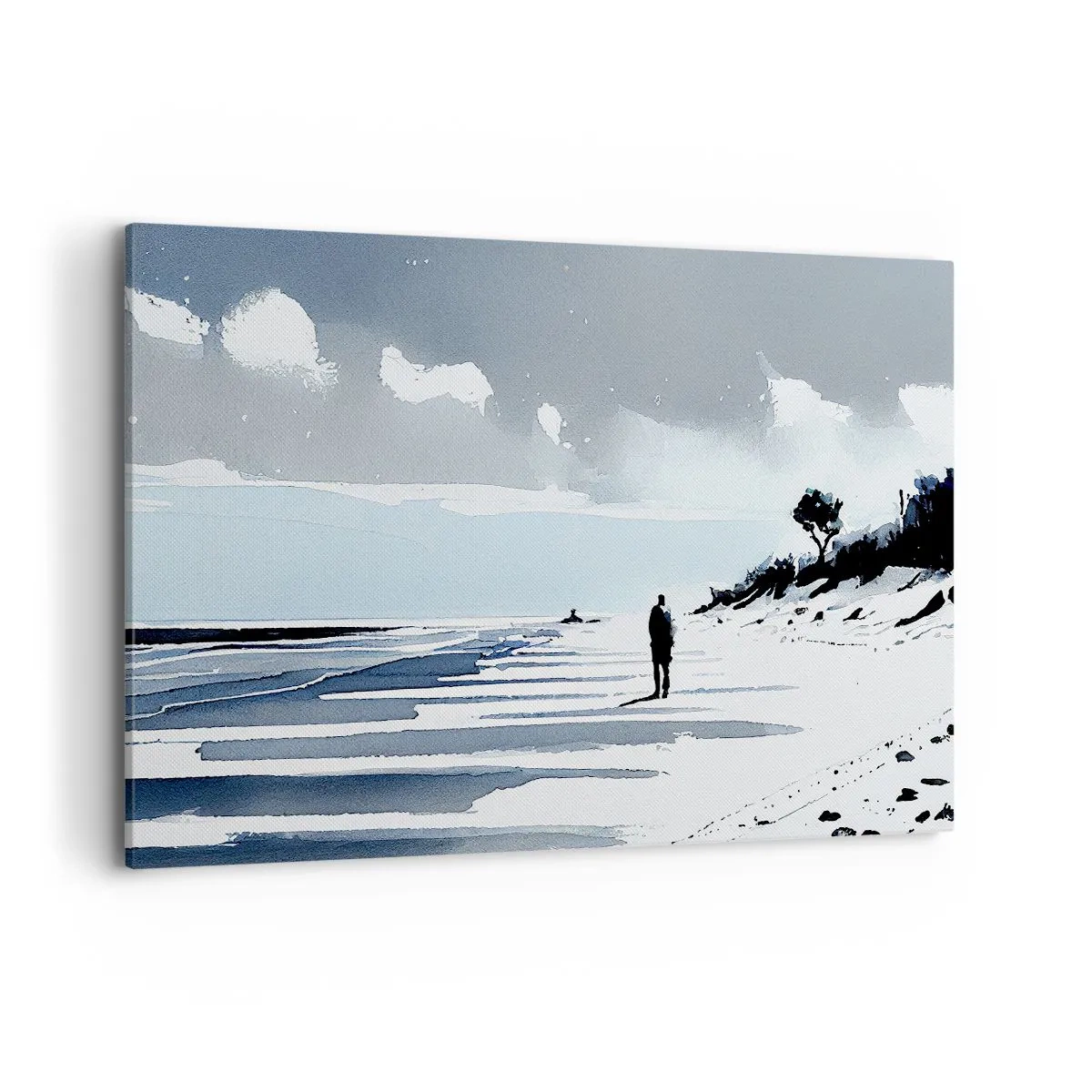 Canvas picture - All Alone - 120x80 cm
