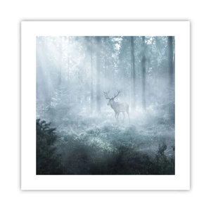 Poster - Morning Round of the Estate - 40x40 cm