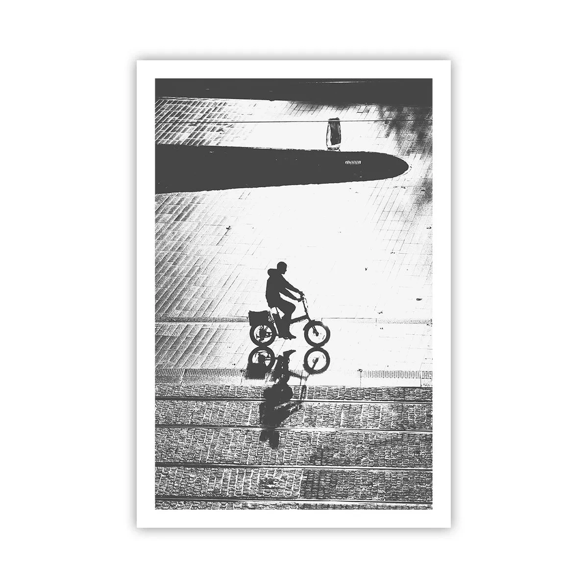 Poster - Straight ahead, through the City - 61x91 cm