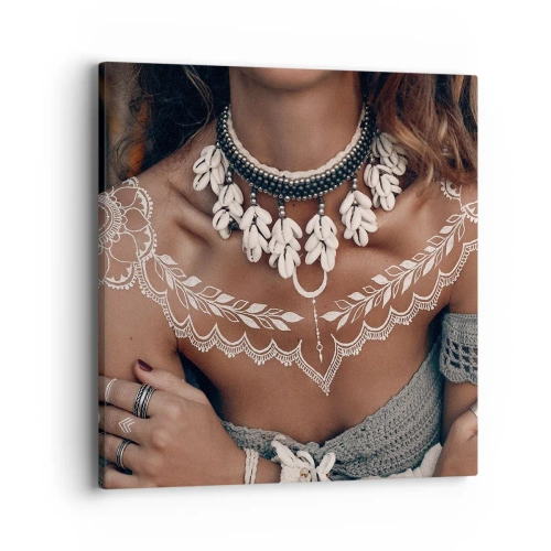 Canvas picture - Talismans, Rituals of Womanhood - 40x40 cm