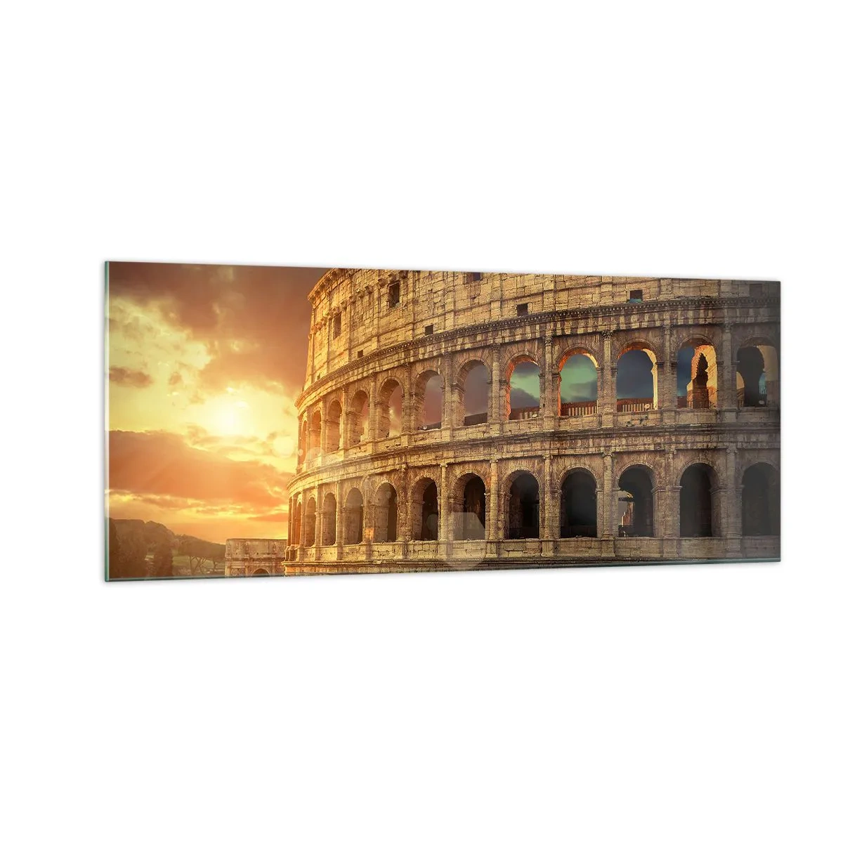 Glass picture - Colossal Impression - 100x40 cm