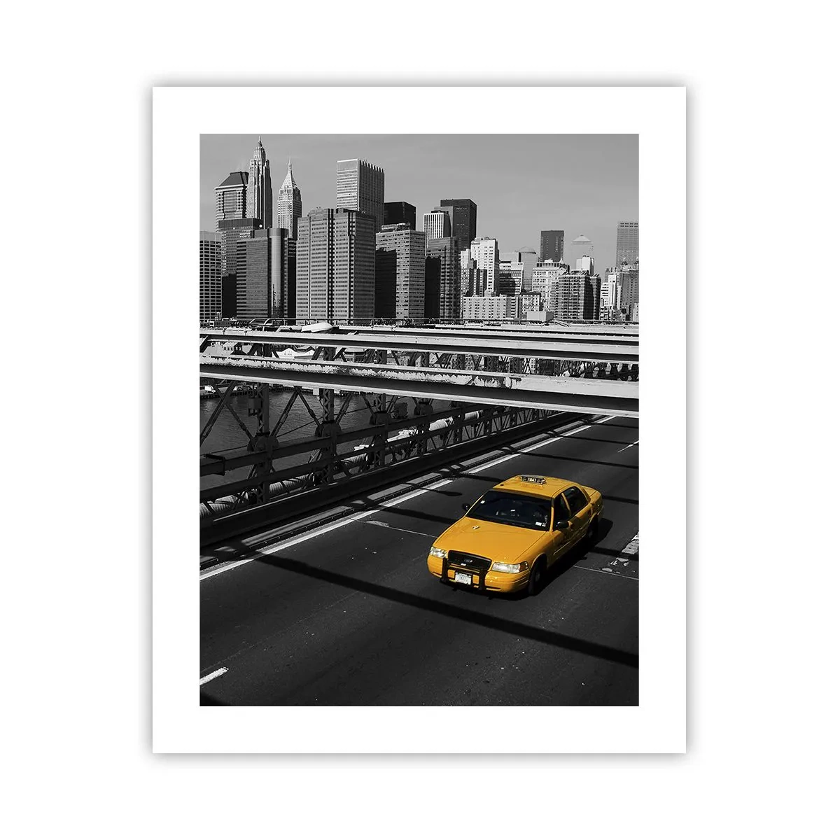 Poster - Colour of a Big City - 40x50 cm