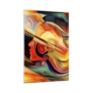 Glass picture - All Is Tuned Up - 80x120 cm