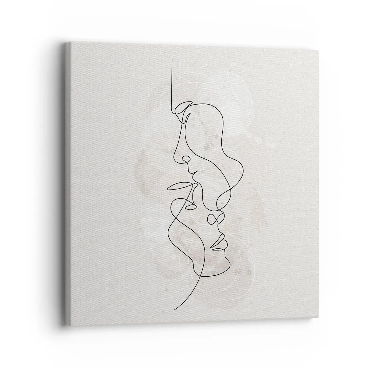 Canvas picture - Tangled up in an Embrace - 30x30 cm