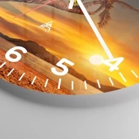 Clock face with numbers