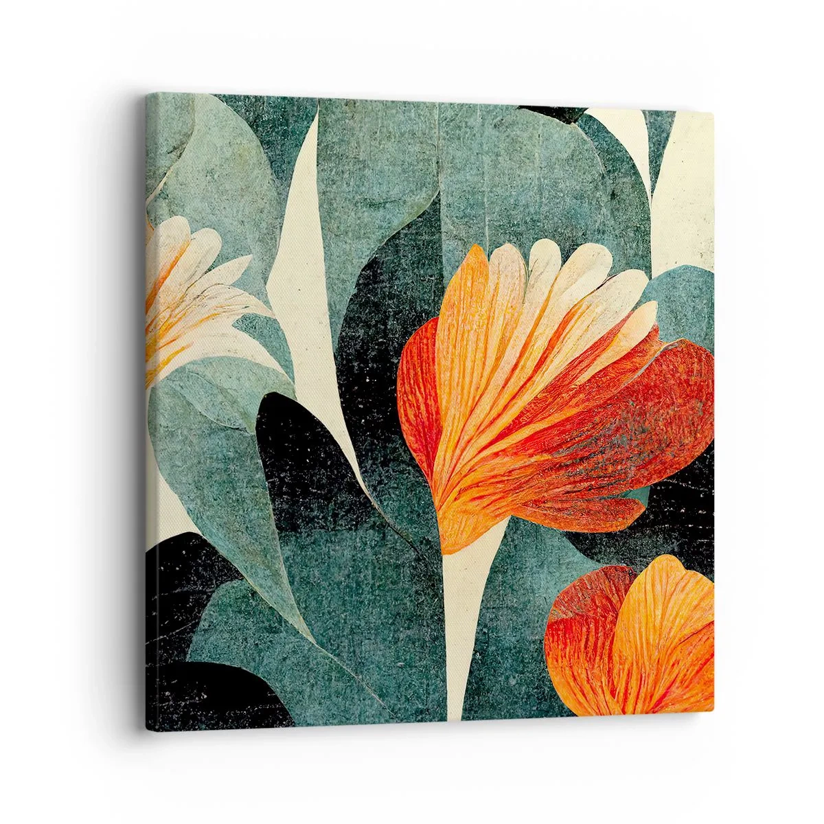 Canvas picture - Heat of the Tropics, Coolness of the Ground - 30x30 cm